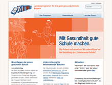 Tablet Screenshot of ggs-bayern.de